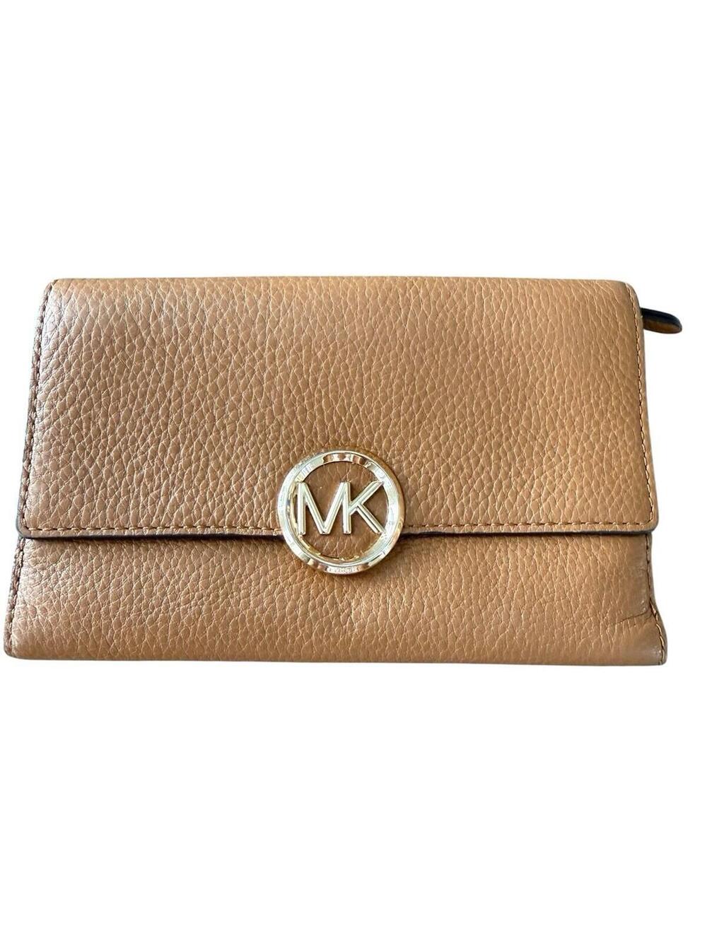 Michael Kors Leather Wallet Card Case